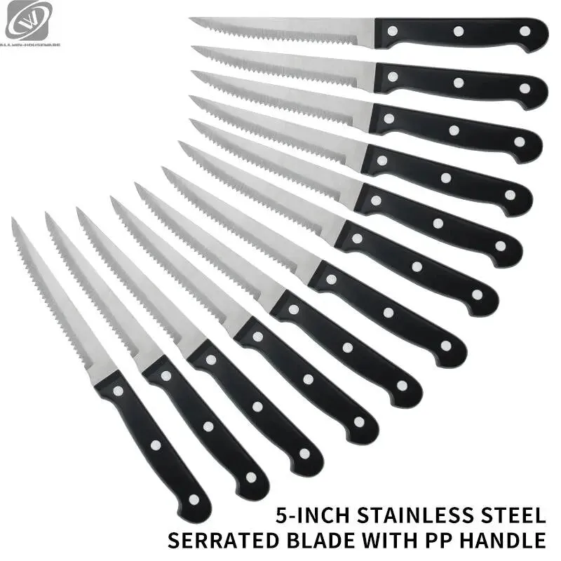 Sharp Blade Black Handle Multi-function Knife