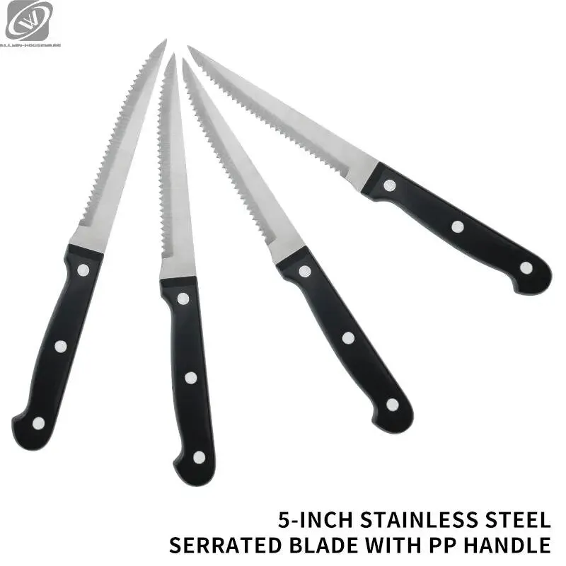 Sharp Blade Black Handle Multi-function Knife