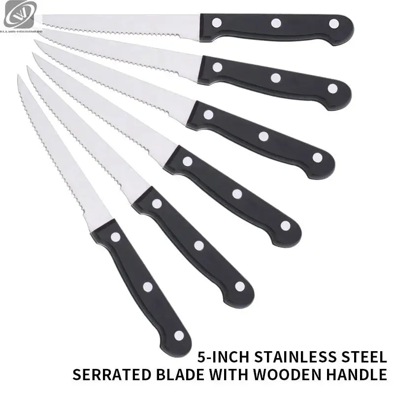 Sharp Blade Black Handle Multi-function Knife
