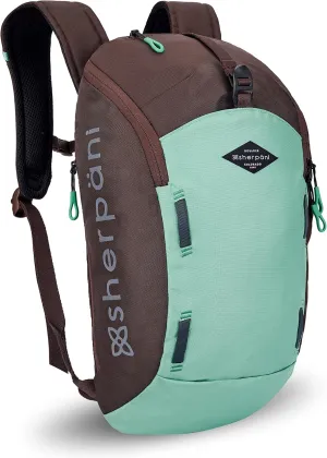 Sherpani Switch, 15L Lightweight Travel Hiking Backpack, Backpack Purse for Women, Fits 13 Inch Laptop (Seagreen)