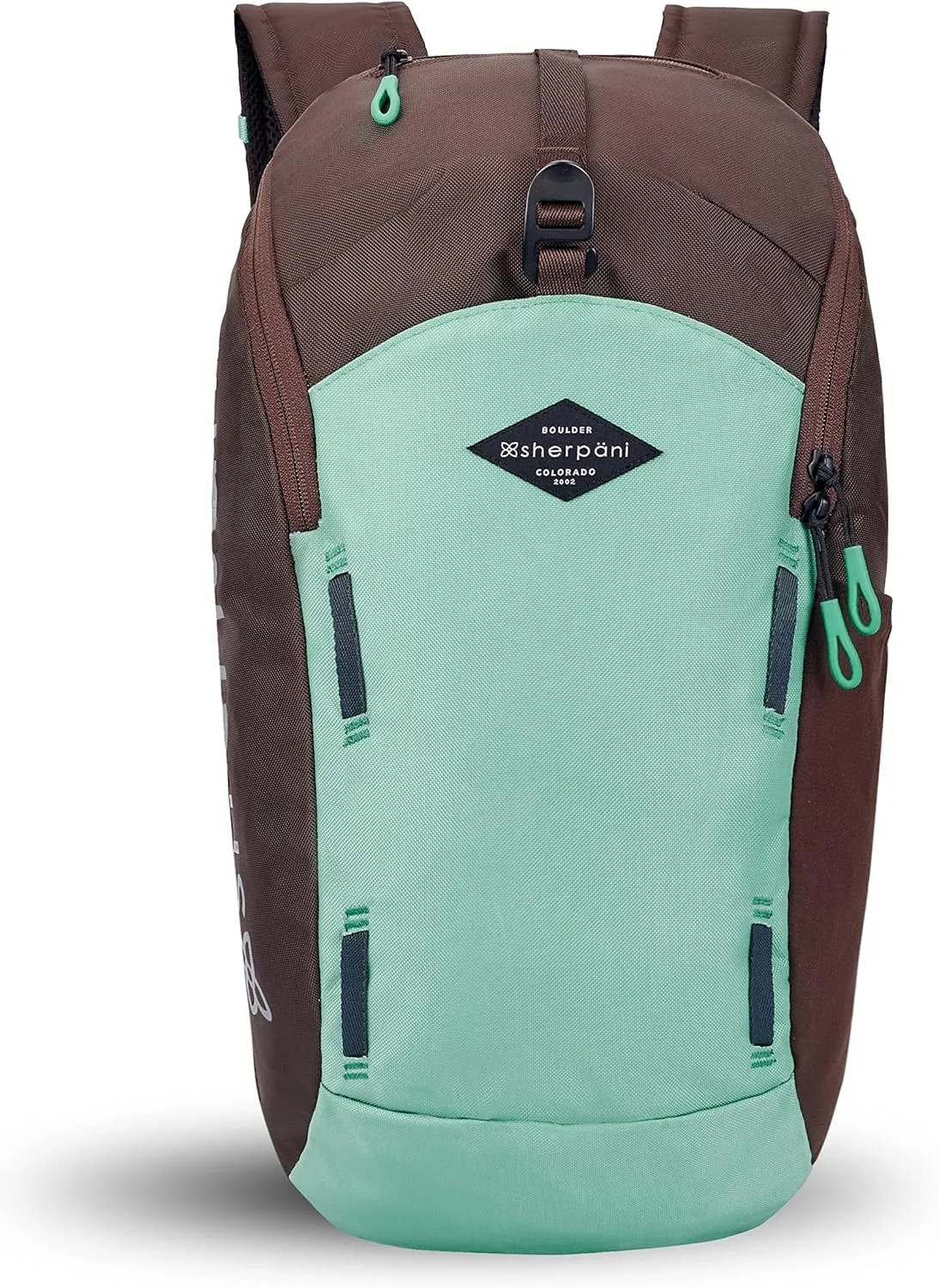 Sherpani Switch, 15L Lightweight Travel Hiking Backpack, Backpack Purse for Women, Fits 13 Inch Laptop (Seagreen)