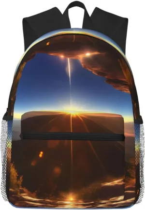Shining Overlook Lightweight and Comfortable Casual Backpack MultiPurpose Day Bag, Travel Laptop Backpack