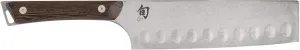 Shun Kanso 6.5" Hollow Ground Nakiri Knife, Handcrafted Japanese Vegetable Knife, AUS10A Stainless Steel Blade, Tagayasan Handle, Slicing Tool for Professional and Home Chefs