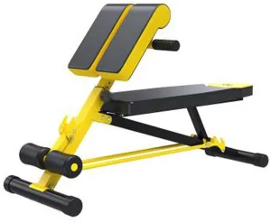 Small Dumbbell Weight Bench, Adjustle Collapsible Roman Stool Fitness Chair Multi-Function Sit-up Dumbbell Bench Supine Board Home Fitness Equipment Exercise