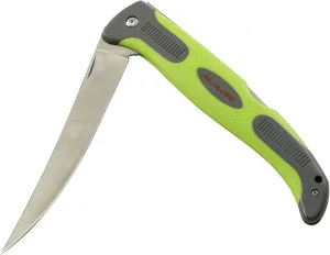 Smith’s 51259 Mr. Crappie 6” Folding Flex Fillet Knife – Green – Stainless Steel Locking Blade – Pocket Fillet Knife – Fishing Accessory – Fish Cleaning & Debonding – TPE Soft Grip Handle – Portable
