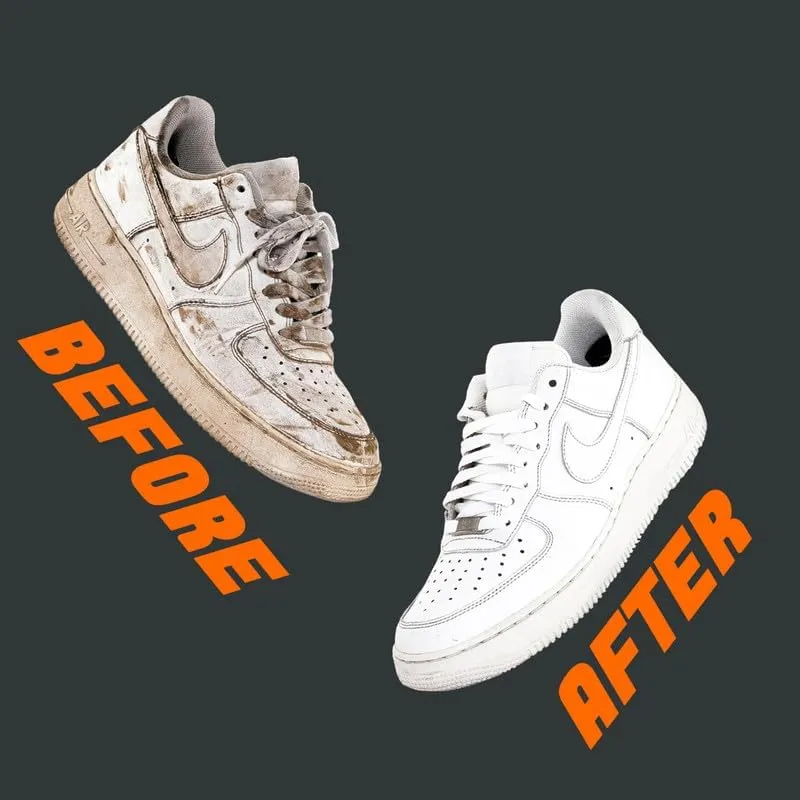 SNEAKARE Shoe Cleaning Kit - Quick Cleaning Brush for White & Sneakers