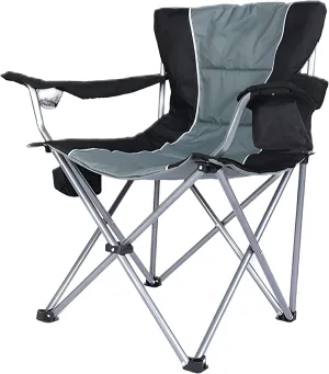 Sofa Chair, Portable Folding Camping Chair, Collapsible Chairs for Adults，Heavy Duty Portable Camping and Lounge with Cup Holder，264 lbs Loading