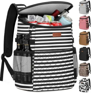 Soft Cooler Backpack 30 Cans/45 Cans, Backpack Coolers Insulated Leak Proof Thermal Lunch Backpack for Men Work Small Cooler Bag Beach Travel Picnic Drink Beverage Beer