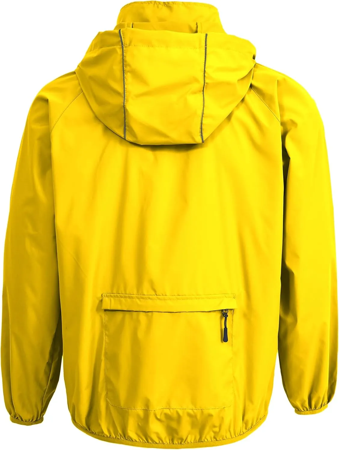 Spmor Men's Lightweight Waterproof Jacket Packable Windbreaker Running Coat