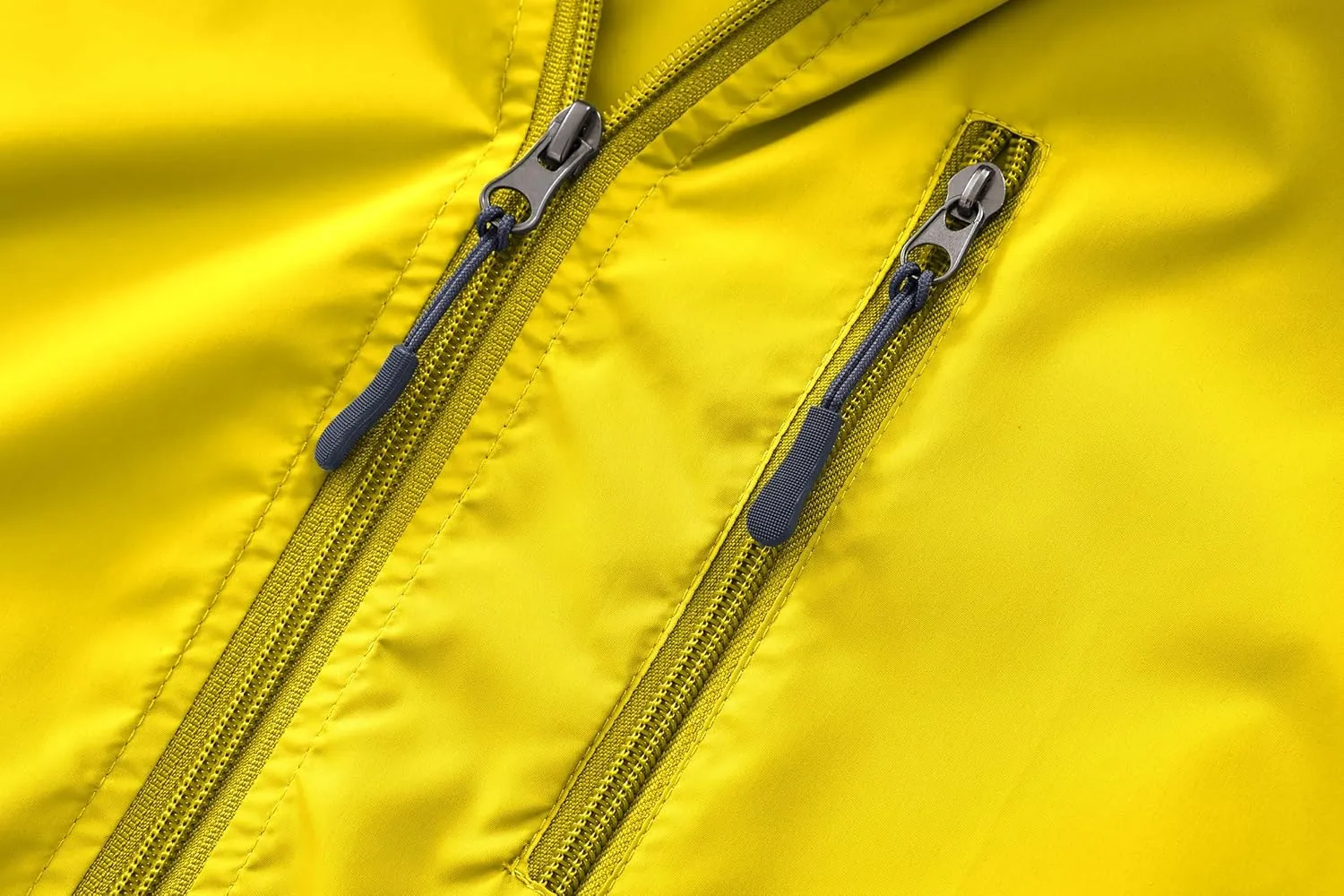 Spmor Men's Lightweight Waterproof Jacket Packable Windbreaker Running Coat