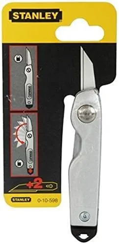 Stanley 0-10-598 Utility Knife foldable, Silver