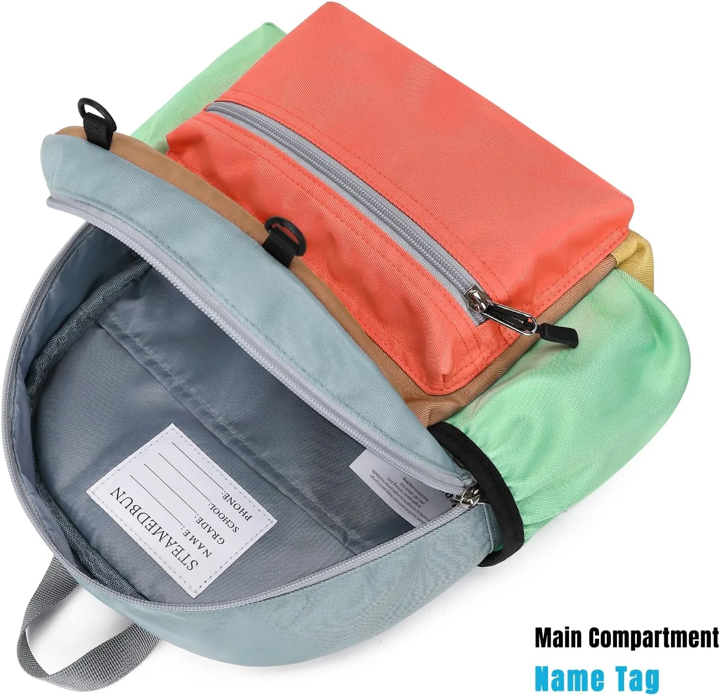 STEAMEDBUN Toddler Backpack for Girls 2-4: Preschool Kindergarten Backpack - 12 inch Daycare Backpack