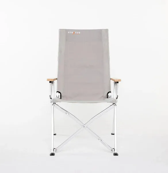 Stratus Outdoors All Day Camp Chair - Stone Grey