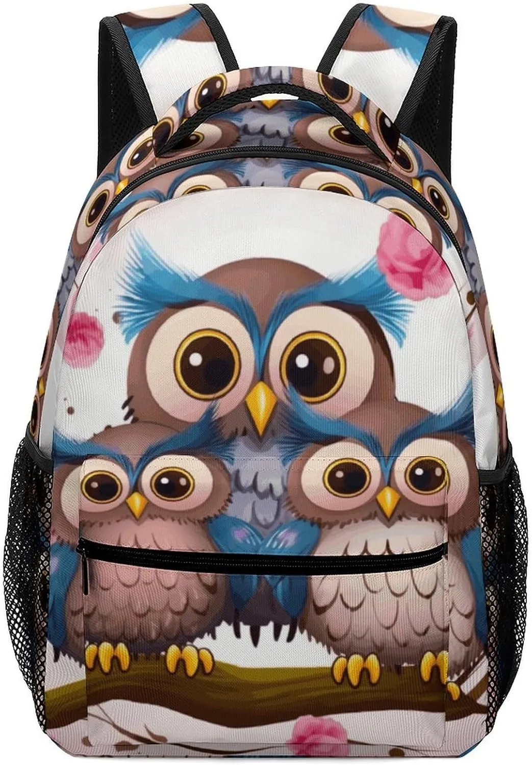 Stylish Backpack, Cute Owls Print Durable Backpack Travel Backpack Hiking Backpack Ergonomic Backpack Comfortable Backpack