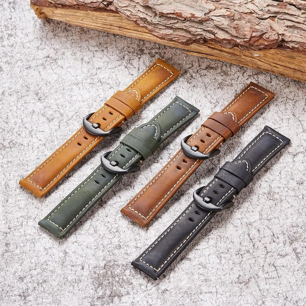 Suitable for Peina's Quick Detachable Watch Strap, Retro Rough Wild Watch Strap, 22mm