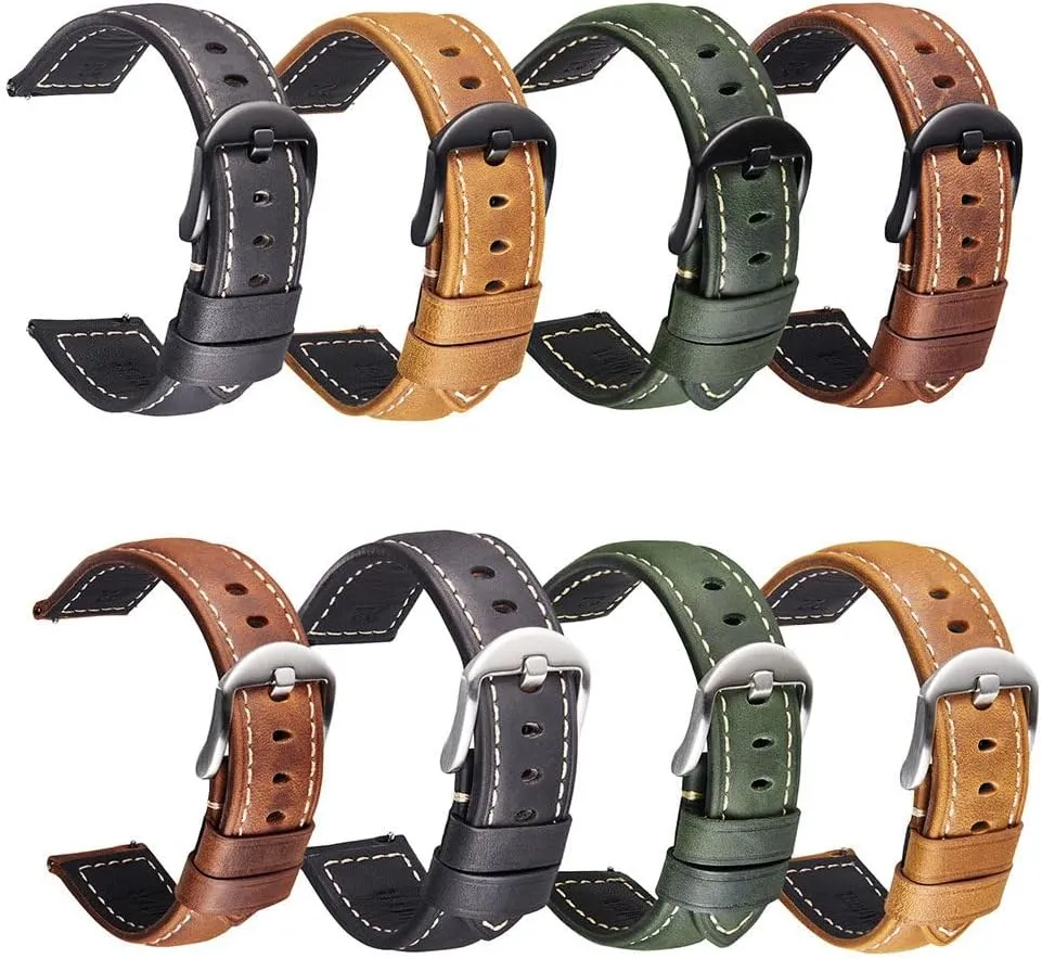 Suitable for Peina's Quick Detachable Watch Strap, Retro Rough Wild Watch Strap, 22mm