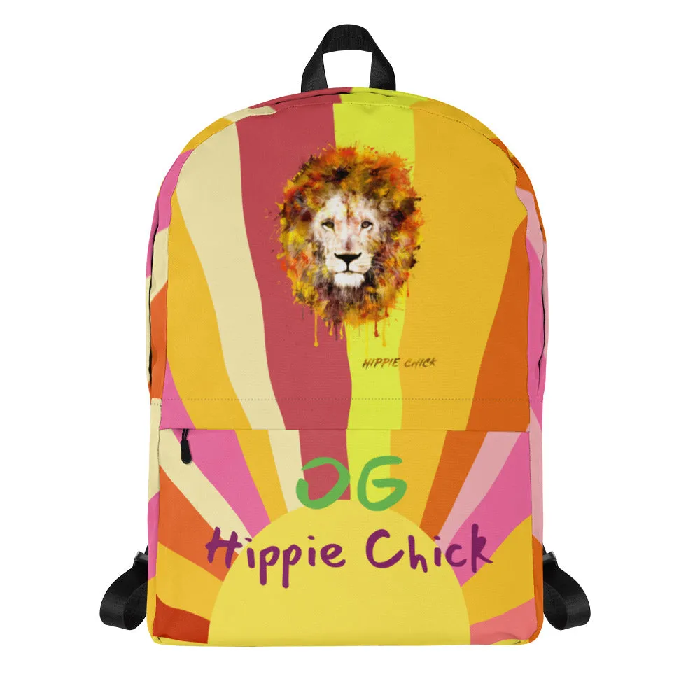 Sunny Stripes Backpack - OG Hippie Chick