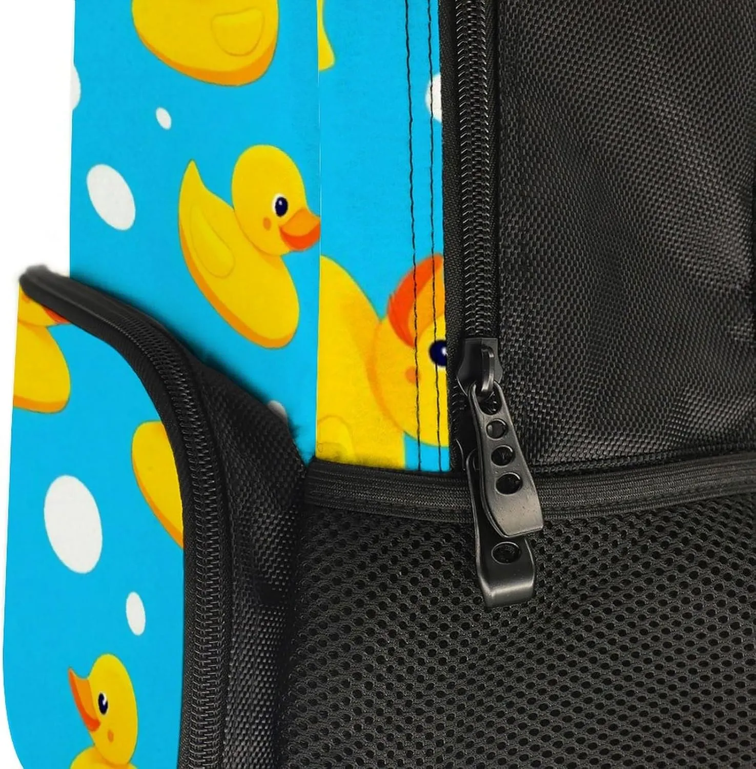 Supdreamc Adults Lightweight Yellow Rubber Duck Rucksacks Large Capacity Bookbag With Adjustable Shoulder Straps for Trekking Outdoors Bicycle