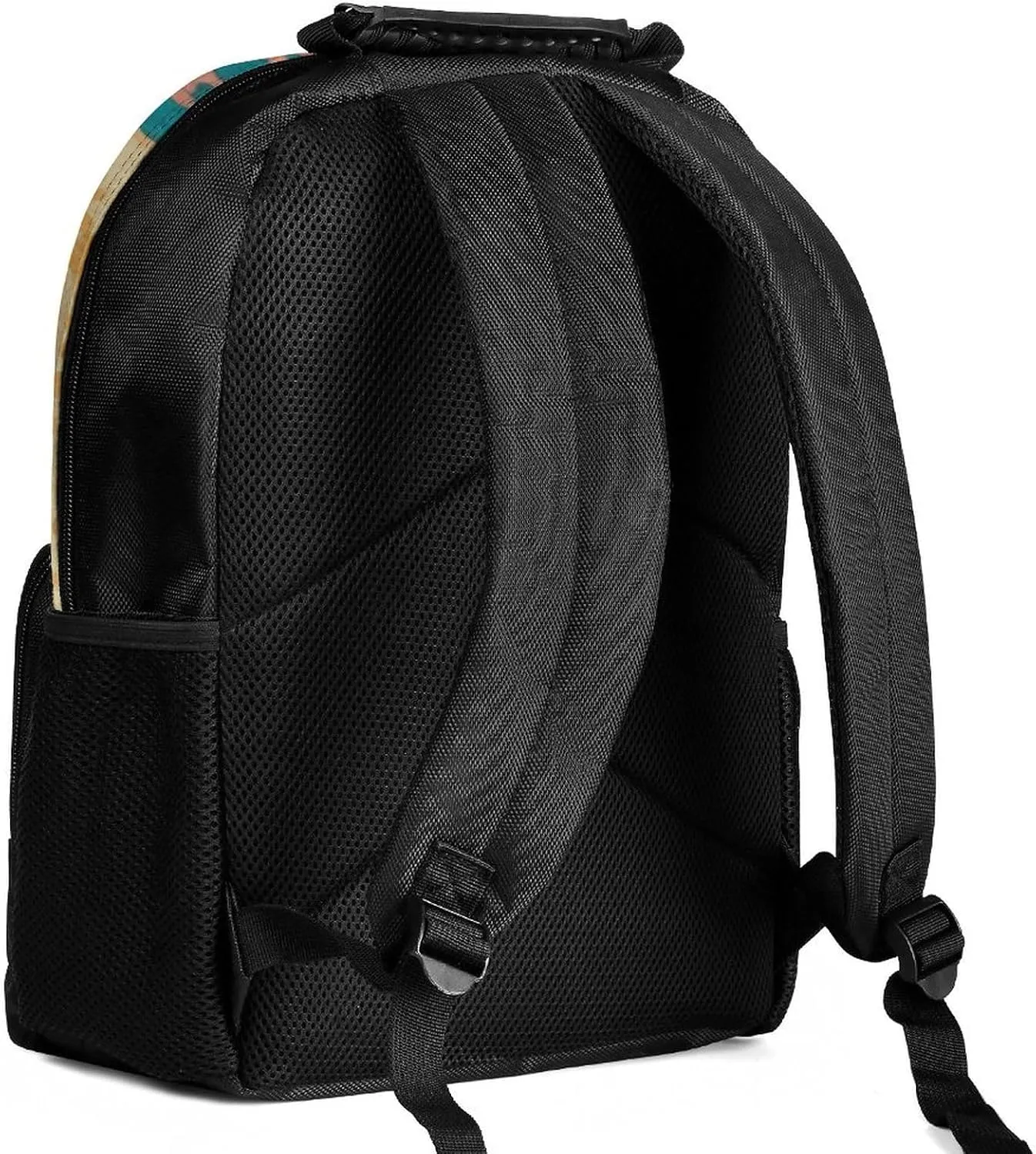 Supdreamc Polyester Daypack Backpack for Trekking Picnic Walking Cycling - Large Capacity Anti-Theft Multipurpose Shoulder Bag, Under Sea Ocean Starfish Shell Coral Crab Art Casual Daypack