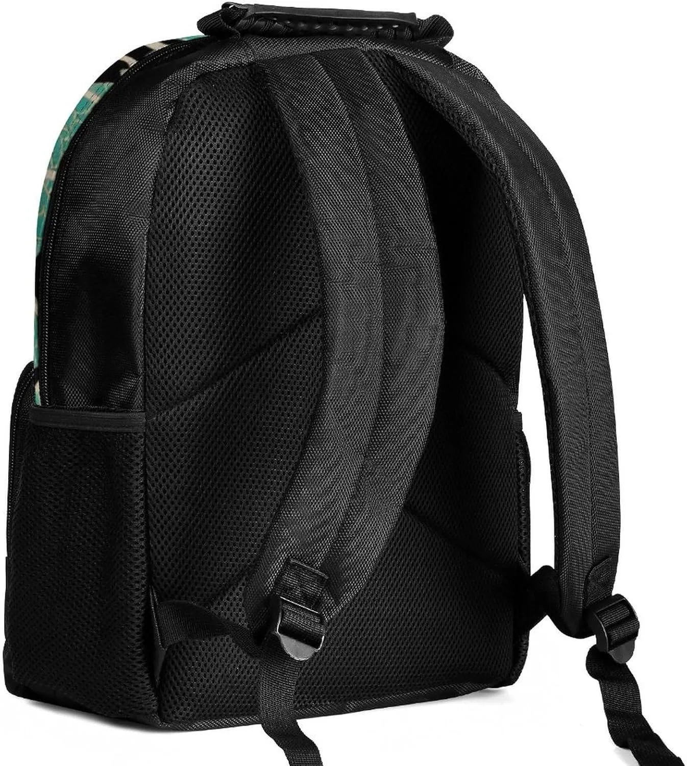 Supdreamc Women Men Polyester Chinese Dragons Art Casual Daypack Large Capacity Bookbag With Side Pockets for Sports Picnic Walking Cycling