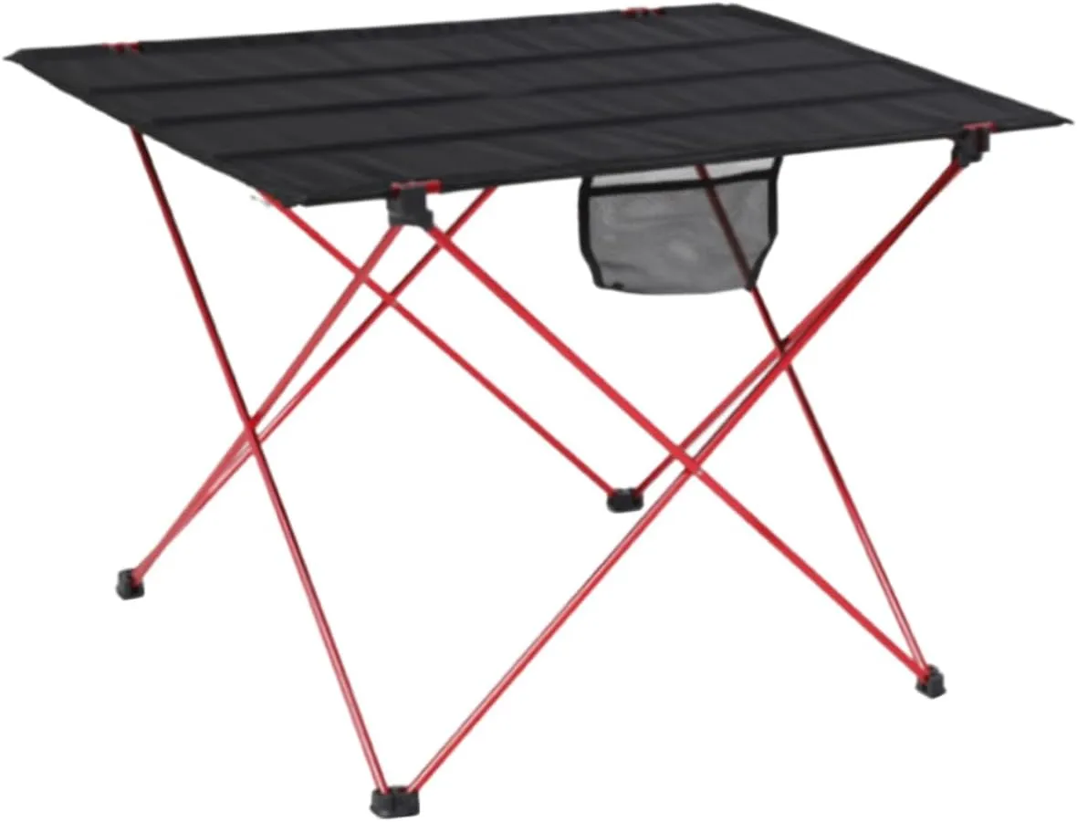 SUPVOX Outdoor Folding Camping Table Portable Table for Picnics Bbqs and Outdoor Activities Lightweight Design for and Setup