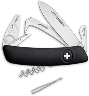 Swiza KHO.0090.1010 HO05TT Horse Pocket Knife Blk