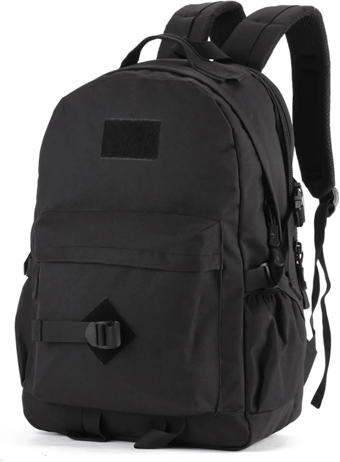 Tactical Backpack, Assault Pack, Military Tactical Army Backpack, Simple Backpack, Running, Sports, Fitness, Cycling (Color : Black, Size : 40L)
