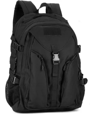 Tactical Backpack, Assault Pack, Military Tactical Army Backpack, Streamlined Backpack, Leisure, Outdoor, Travel, Cycling (Color : Black, Size : 40L)