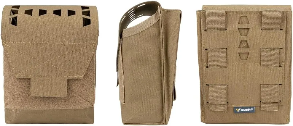 Tactical Dump Pouch 5.56 7.62MM Magazine Pouch Molle Mag Pouches Multi-Use GP Storage Bag for Tactical Belts Vests Backpacks