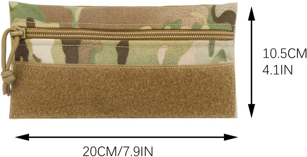 Tactical First Aid Kit/EDC Tool Sundry Storage Small Pouch,Outdoor Military Airsoft Paintball Extension Multifunction Portable Accessory Bag