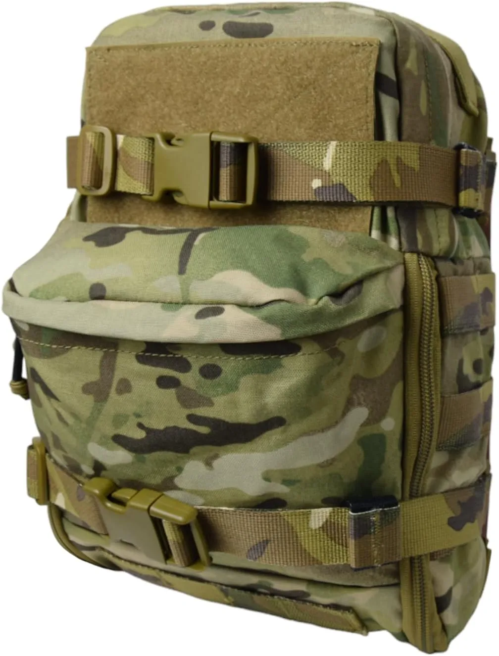 Tactical Hydration Backpack for 2L Hydration Bladder, Lightweight Hydration Backpack MOLLE Water Carrier for 2L Hydration Bladder Reservoir Pack for Hiking Biking Running Climbing