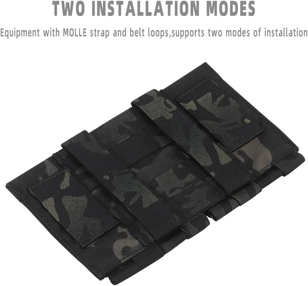 Tactical IFAK LBT MOLLE Pouch, Quick Release Tactical First Aid Medical Kit for LBT 9022B Hunting Vest Belt EDC Bag