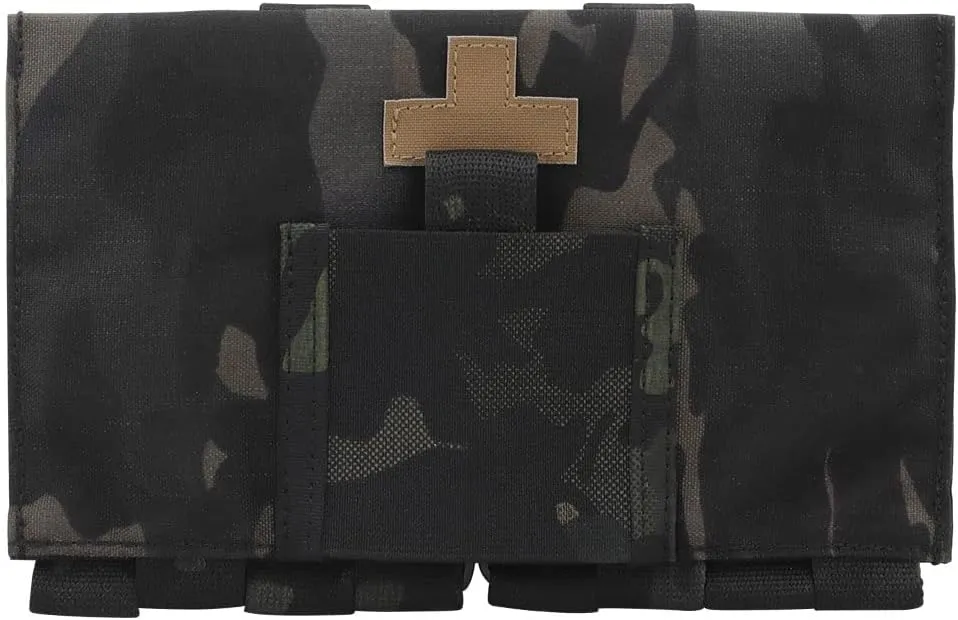 Tactical IFAK LBT MOLLE Pouch, Quick Release Tactical First Aid Medical Kit for LBT 9022B Hunting Vest Belt EDC Bag