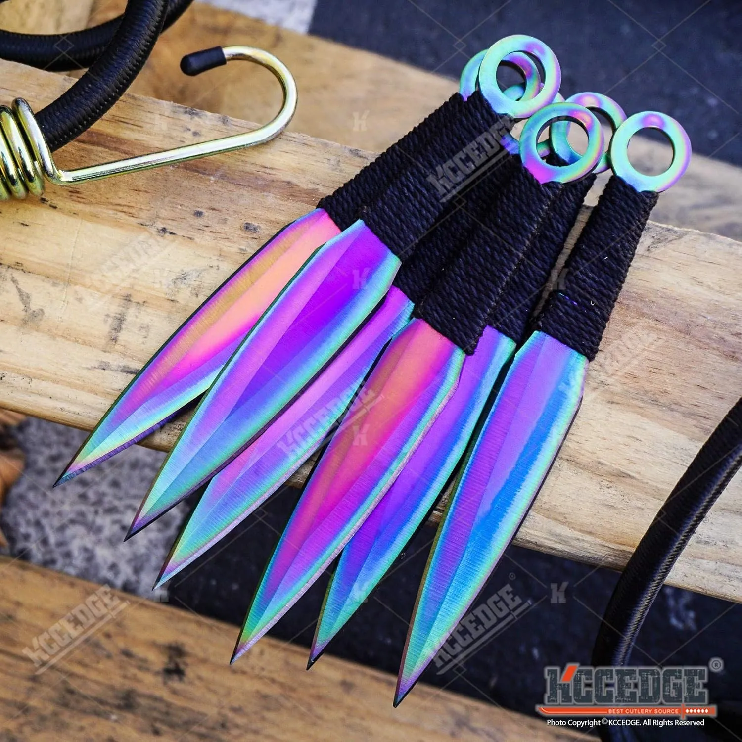 Tactical Knife Survival Knife Hunting Knife 12 PIECE Throwing Knives Set Fixed Blade Knife Razor Sharp Edge Camping Accessories Camping Gear Survival Kit Survival Gear 74625