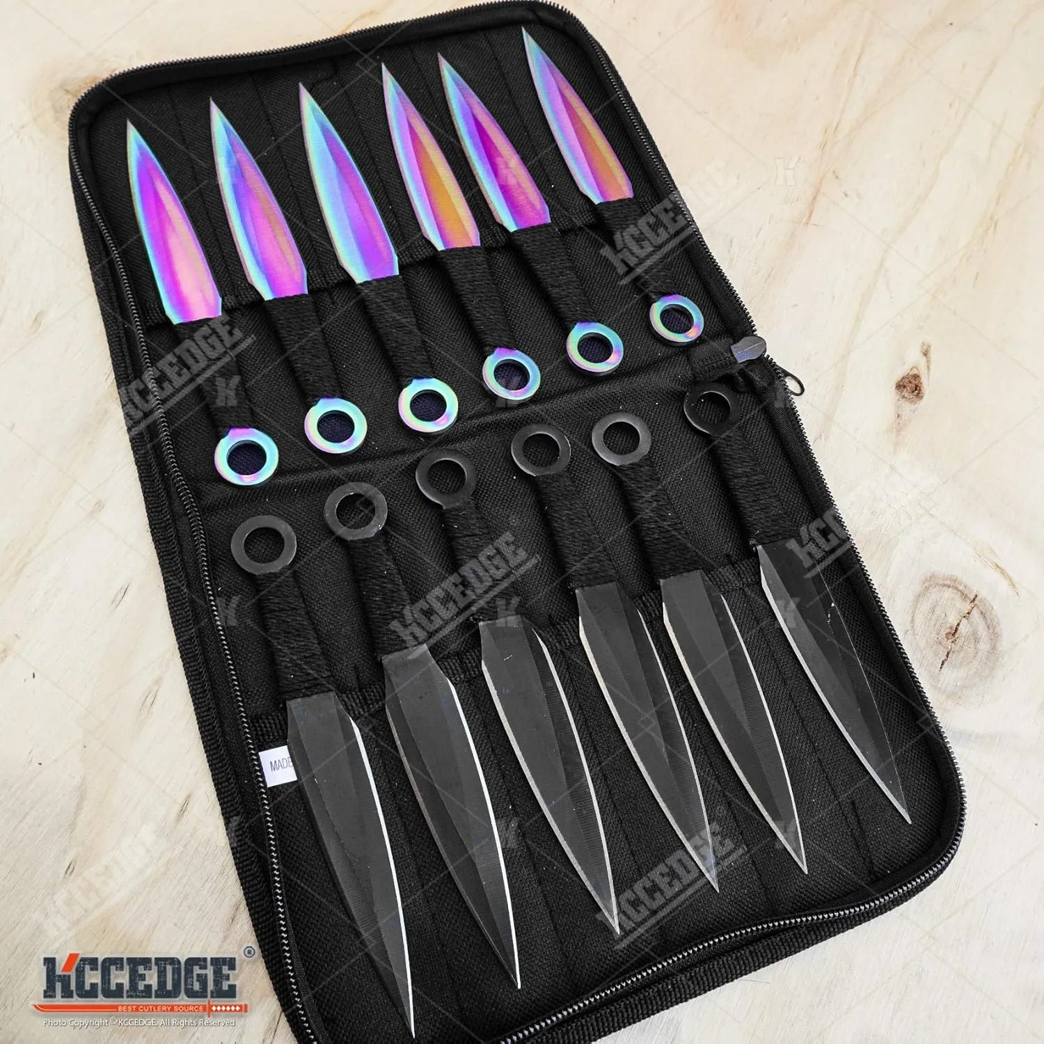 Tactical Knife Survival Knife Hunting Knife 12 PIECE Throwing Knives Set Fixed Blade Knife Razor Sharp Edge Camping Accessories Camping Gear Survival Kit Survival Gear 74625