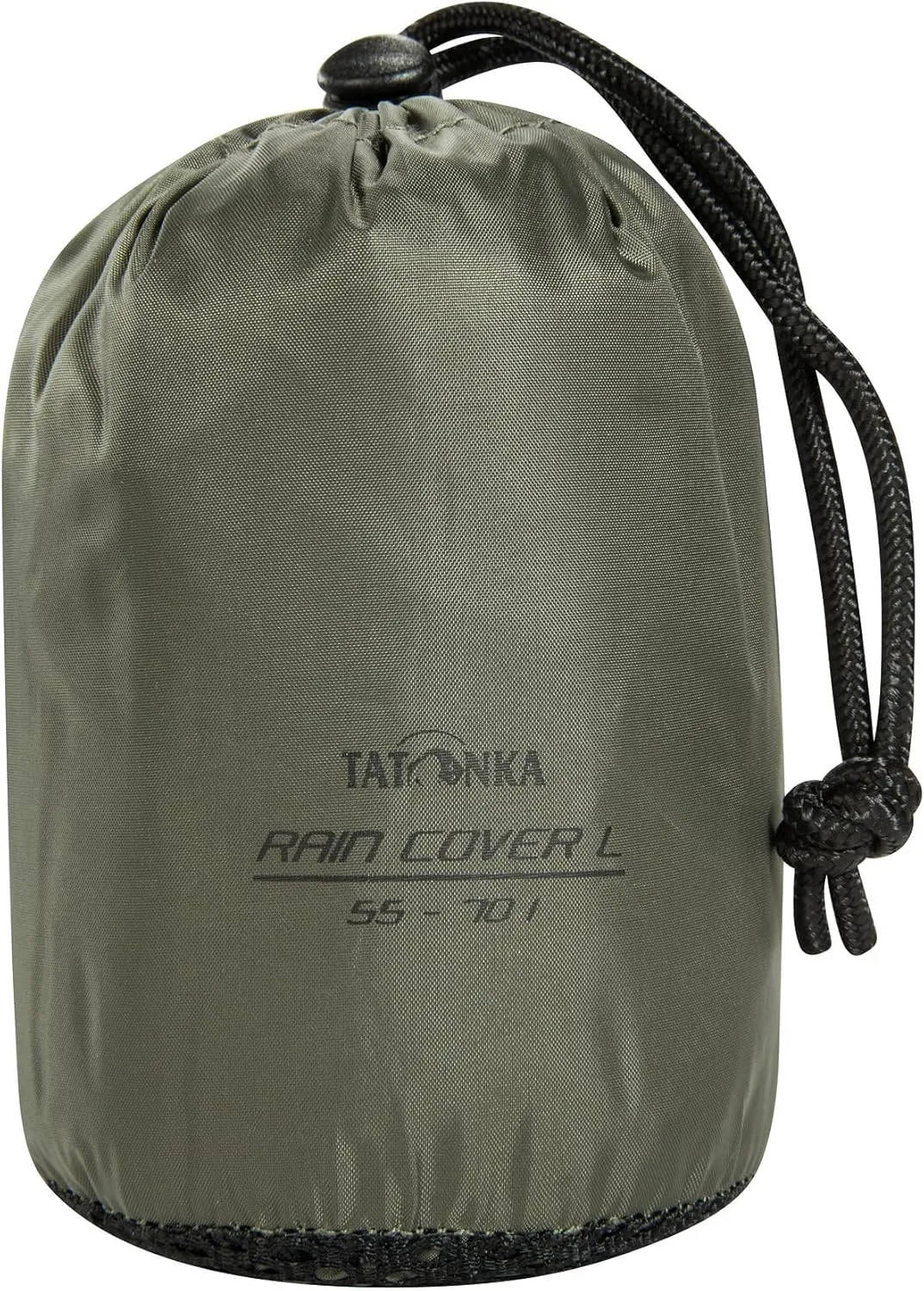 Tatonka Lightweight rain Cover for Backpacks Litre Volume, Stone Grey Olive, 55-70 l