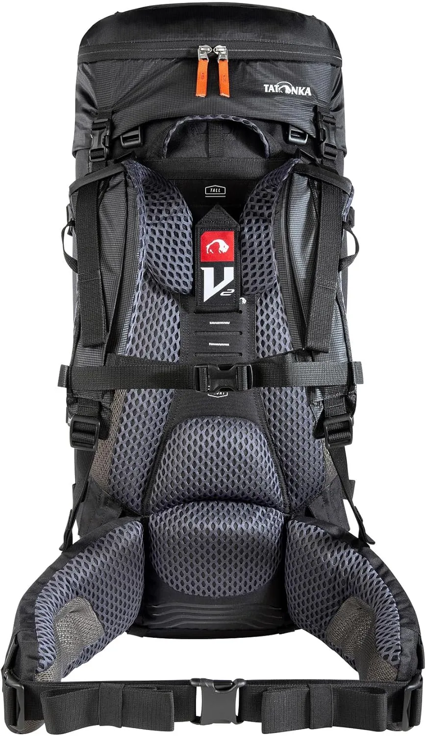 Tatonka Women Trekking Backpack with Front Opening, Black, 50   10 Liter