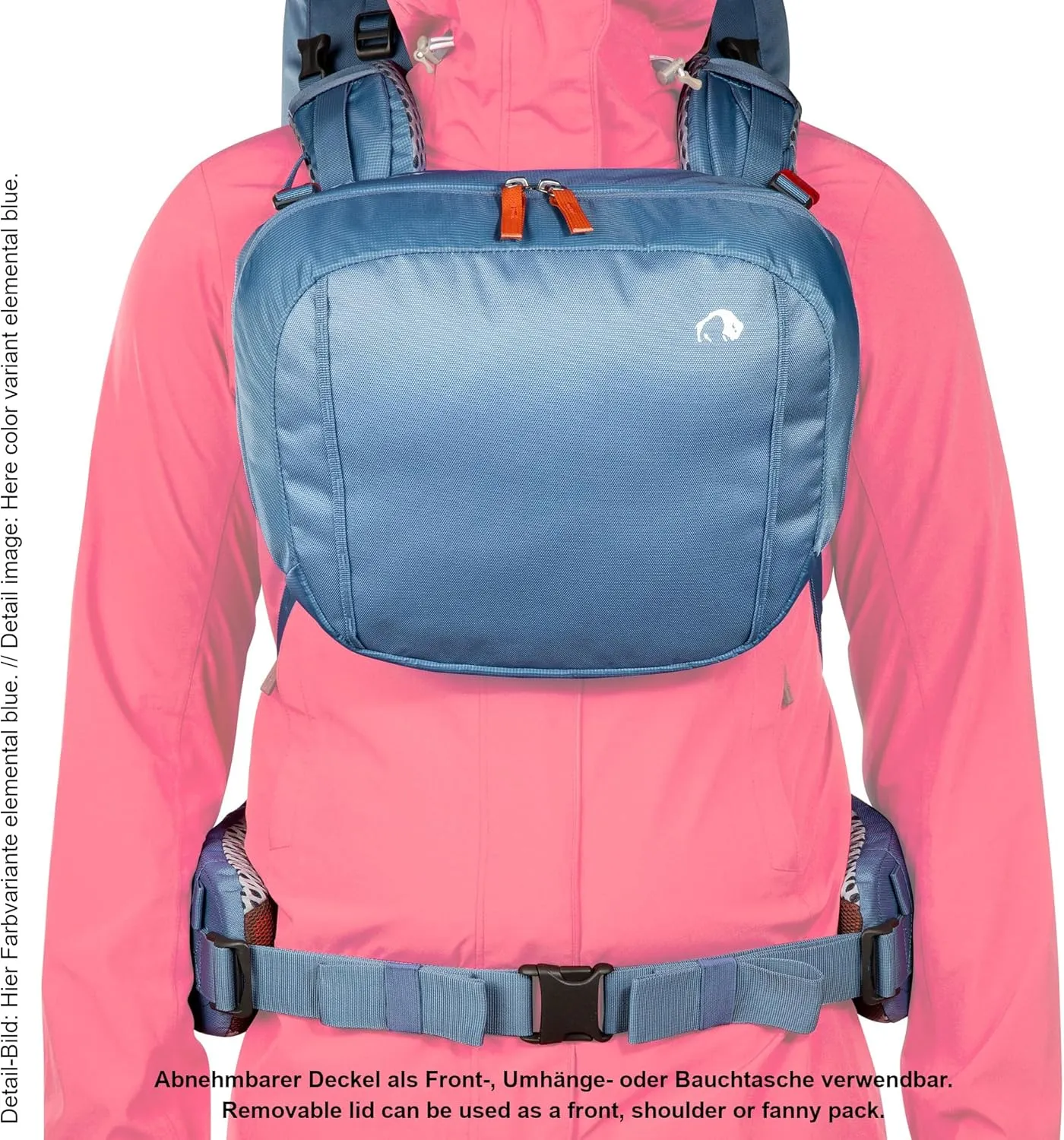 Tatonka Women Trekking Backpack with Front Opening, Black, 50   10 Liter