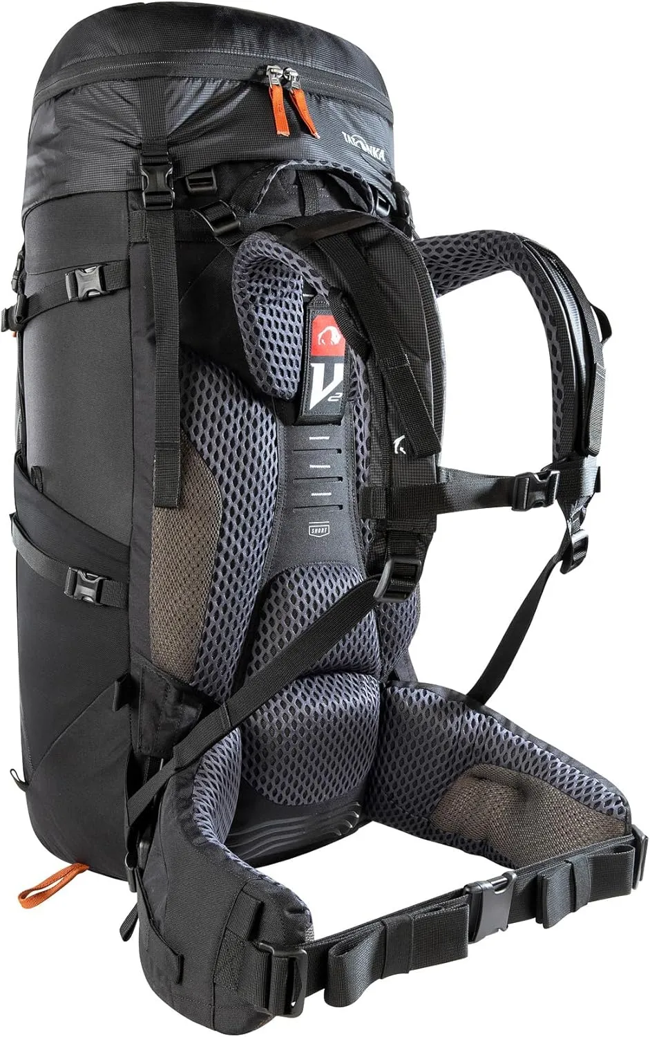 Tatonka Women Trekking Backpack with Front Opening, Black, 50   10 Liter
