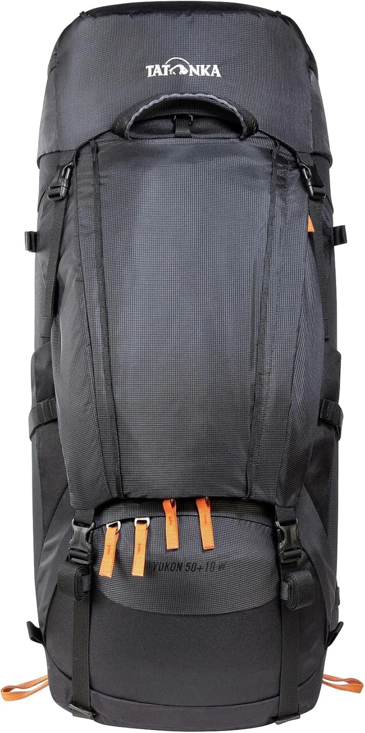 Tatonka Women Trekking Backpack with Front Opening, Black, 50   10 Liter