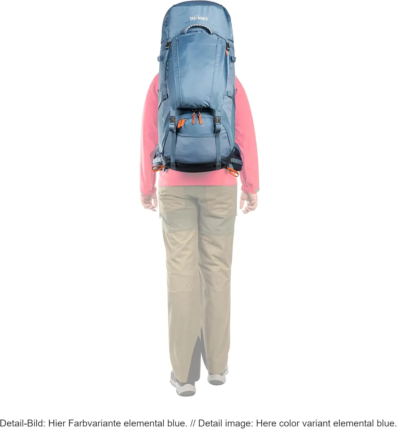 Tatonka Women Trekking Backpack with Front Opening, Black, 50   10 Liter