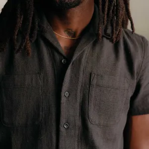 Taylor Stitch - Conrad Shirt in Faded Black Linen