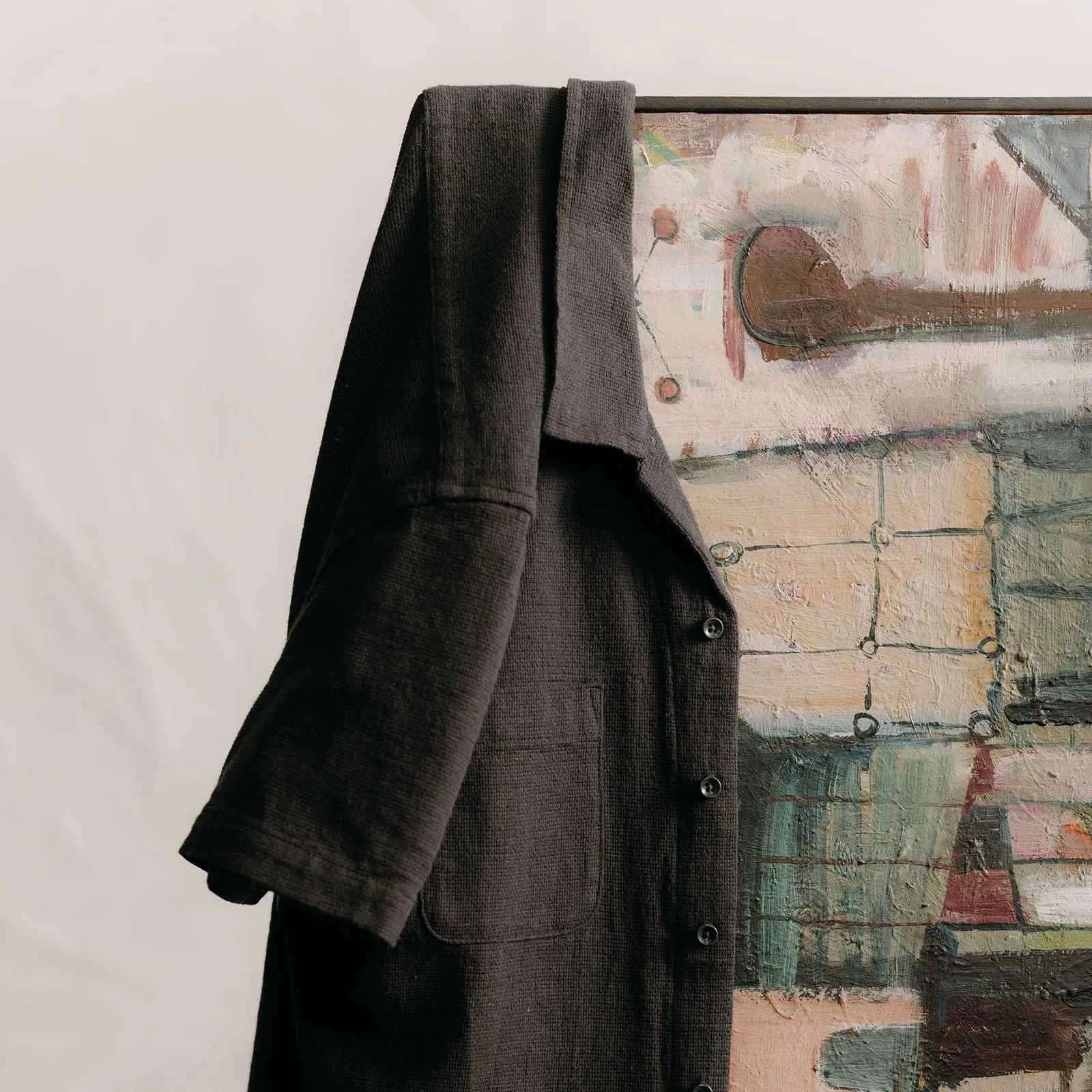 Taylor Stitch - Conrad Shirt in Faded Black Linen