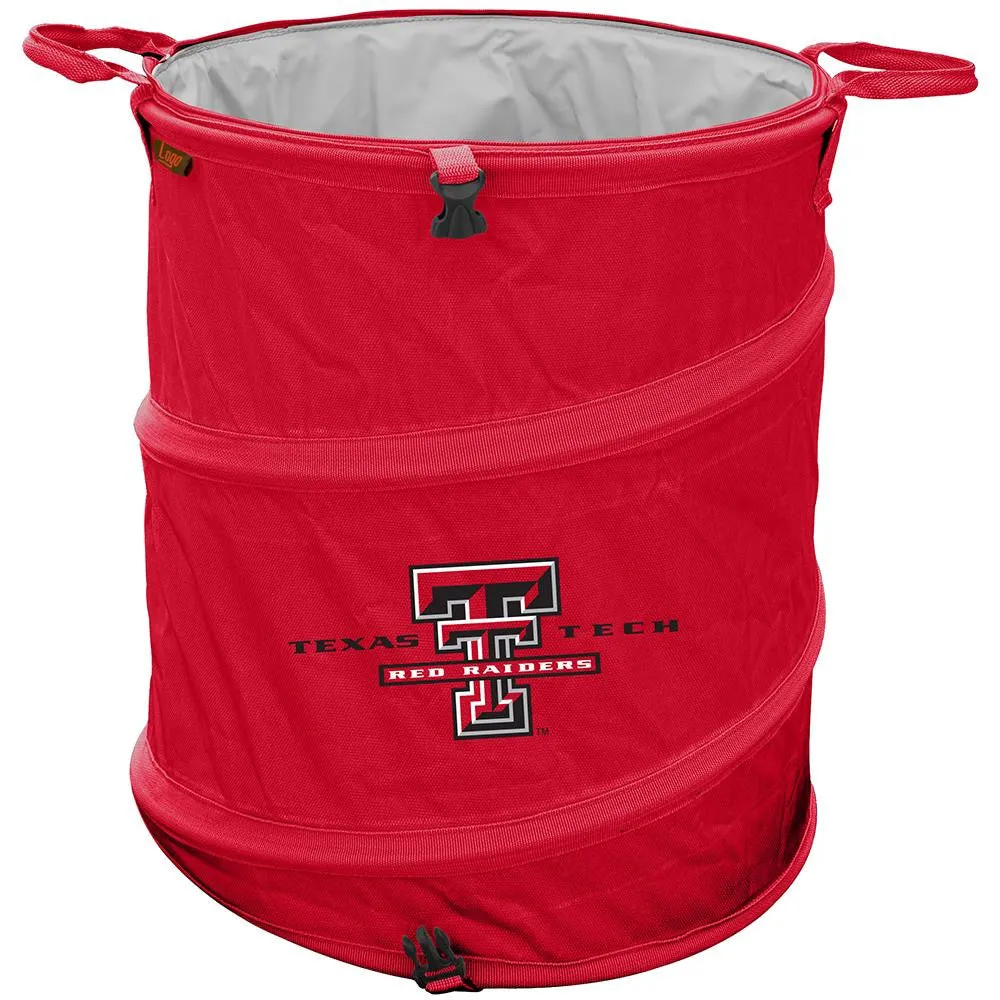 Texas Tech Red Raiders Ncaa Collapsible Trash Can