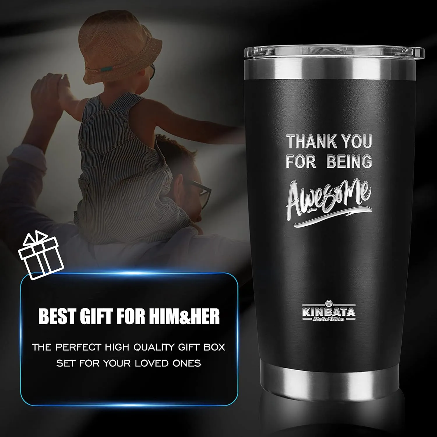 Thank You Gifts for Men-Fathers Day Best Birthday Gifts for Dad from Daughter,Wife,son Mothers Day Inspirational Gifts for Women,Him,Husband,Grandpa Coworker,Friends Multitools