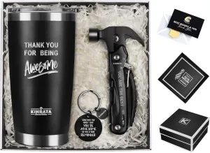 Thank You Gifts for Men-Fathers Day Best Birthday Gifts for Dad from Daughter,Wife,son Mothers Day Inspirational Gifts for Women,Him,Husband,Grandpa Coworker,Friends Multitools