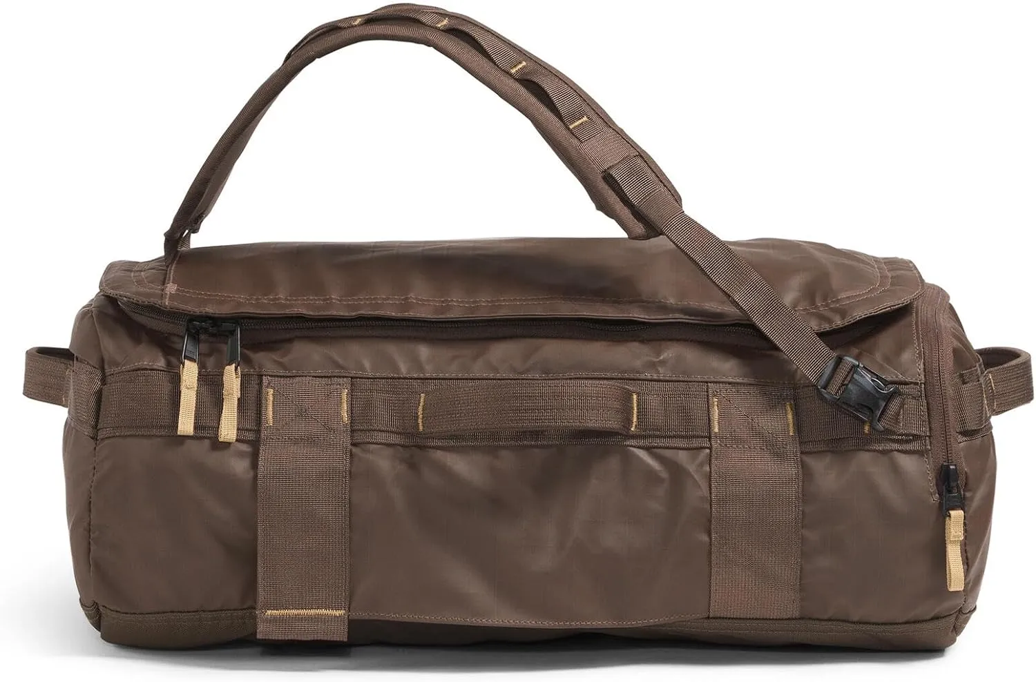 THE NORTH FACE Base Camp Voyager Duffel—32L, Smokey Brown/Khaki Stone, One Size