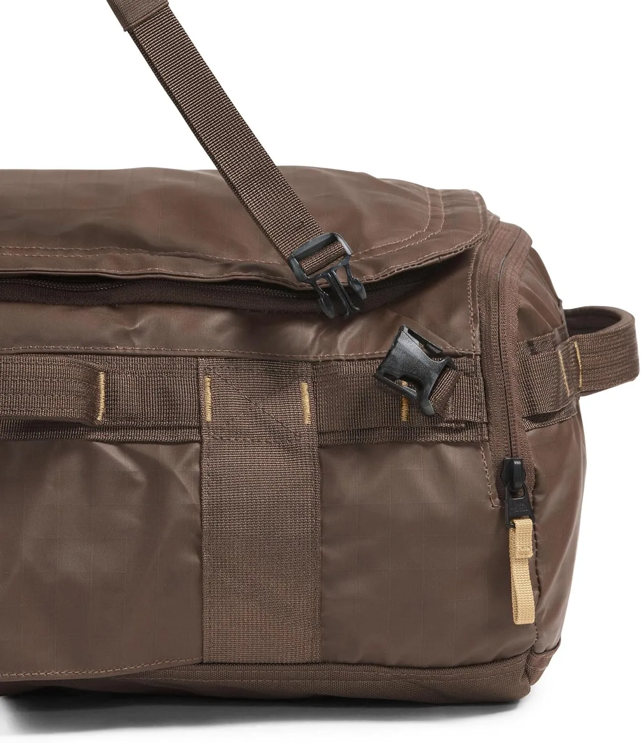 THE NORTH FACE Base Camp Voyager Duffel—32L, Smokey Brown/Khaki Stone, One Size