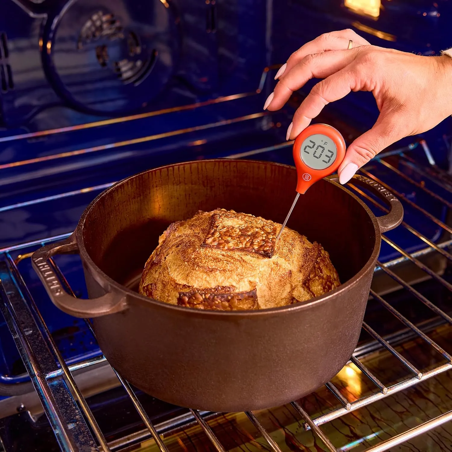 ThermoPop 2 — Best Value Instant Read Thermometer - Cayenne Pepper Red