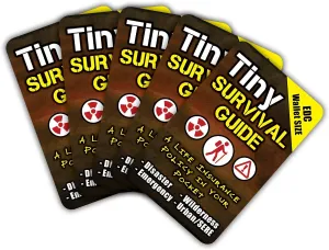 Tiny Survival Guide: A Life Insurance Policy in Your Pocket - The Ultimate “Survive Anything” Everyday Carry: Emergency, Disaster Preparedness Micro-Guide, 5-Pack